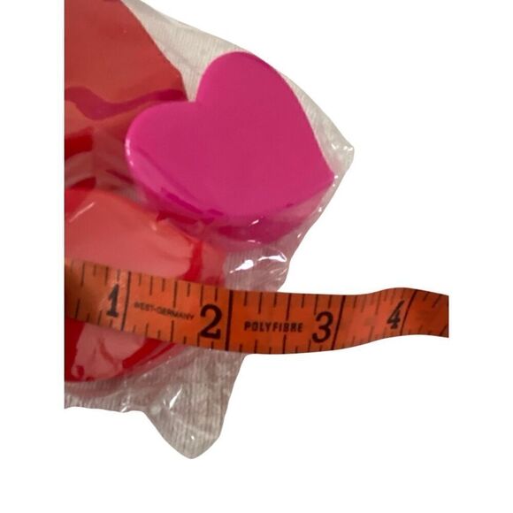 Lot Of 7 Valentines Day Supplies Heart Boxes Stamps Buckets School - Picture 10 of 12